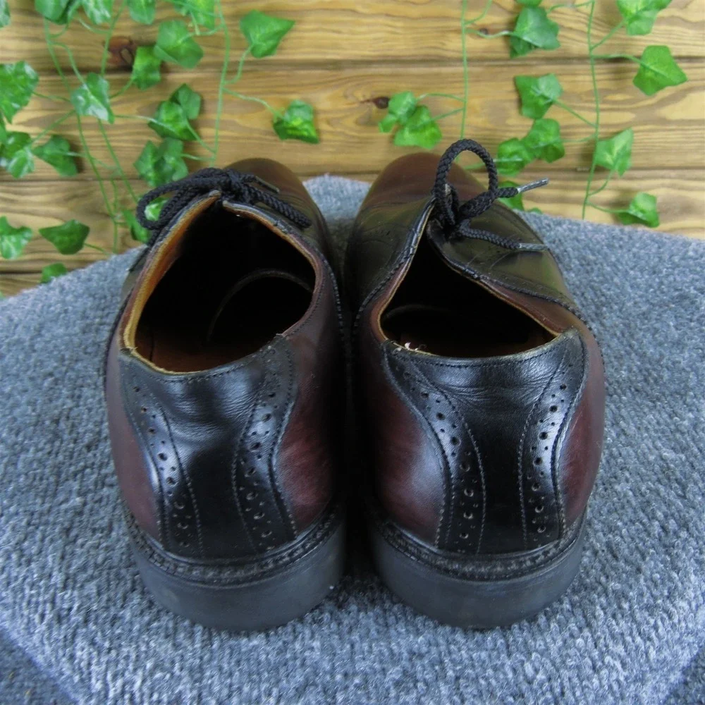 E.T. Wright‎ Men  Saddle Oxfords Burgundy  Size 10.5 Narrow  Used 2025